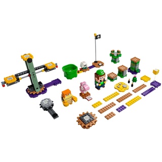 LEGO® Spielbausteine 71387 Super Mario Abenteuer mit Luigi Starterset, (Set, 280 St., Games) bunt