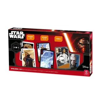 Star Wars - Spielebox 3 in 1 (Kartenspiel)