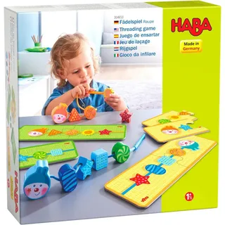 Haba Lernspielzeug Kleinkindwelt Fädelspiel Raupe 1304653001