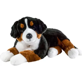 Berner Sennenhund groß liegend 90 cm Kuscheltier Hund