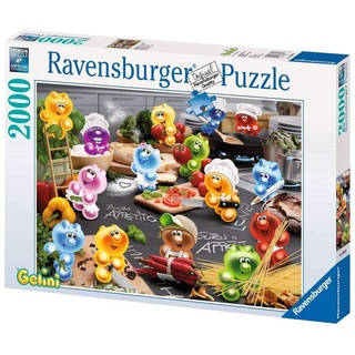 Ravensburger Puzzle 16608 - Gelinis: Küche, Kochen, Leidenschaft - 2000 Teile Puzzle für Erwachsene und Kinder ab 14 Jahren, Gelini Puzzle