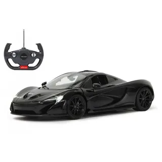 Jamara RC-Auto McLaren P1 1:14 schwarz 27MHz Tür manuell, Ferngesteuertes Auto mit LED Fahrlicht schwarz