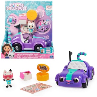 Spin Master Spielzeug-Auto Gabby's Dollhouse - Carlita-Spielzeugauto mit Pandy Paws Figur