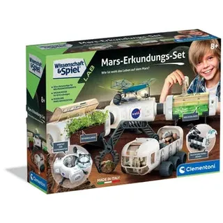 Clementoni Galileo Lab Mars-Erkundungs-Set, Raumschiffe, 8 Jahr(e), Mehrfarbig