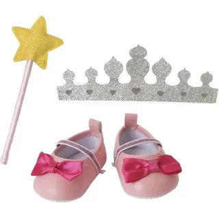 Heless - Prinzessin Lillifee, 3tlg.: Ballerinas, Glitzerkrone und Zauberstab