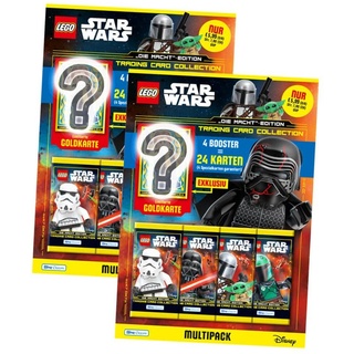 Blue Ocean Sammelkarte Lego Star Wars Karten Trading Cards Serie 4 - Die Macht Sammelkarten, Lego Star Wars Serie 4 - 2 Multipack Karten