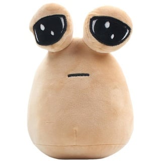 YiiLi Alien Plush,Big Eyes Alien Plüschtier Pet Alien Stuffed Plüsch Cartoon Anime Kuscheltier Plüschpuppe Kawaii Alien Stuffed Doll Stoffed Animal Spielzeug Sad Aliens Doll Für Kinder Fans(22cm)