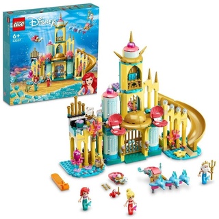 LEGO® Konstruktions-Spielset Disney Princess - Arielles Unterwasserschloss (43207), (498 St)