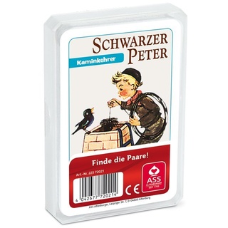 ASS 22572021 Altenburger 22572021-Schwarzer Peter-Kaminkehrer, Kartenspiel, ab 4 Jahren