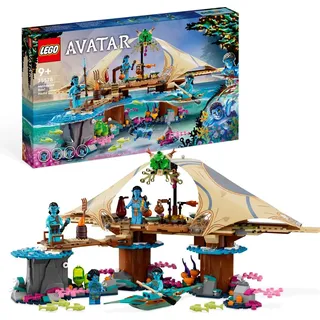 LEGO 75578 Avatar Das Riff der Metkayina, The Way of Water Pandora Set mit 4 Minifiguren, Sammlerstück für Kinder und Filmfans ab 9 Jahren