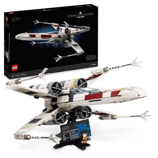LEGO 75355 X-Wing Starfighter Set, Modellbausatz der Ultimate Collector Series für Erwachsene mit Luke Skywalker-Minifigur und R2-D2 Droidenfigur,...