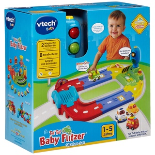 Vtech Baby 80-127804 - Tut Tut Baby Flitzer - Straßen-Set Mehrfarbig