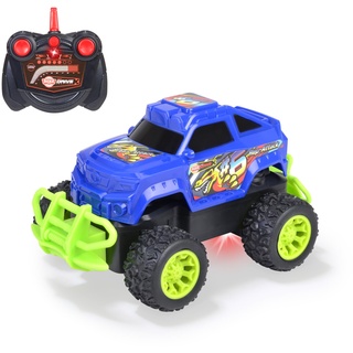 Dickie Toys - RC Monstertruck Rep Attack - ferngesteuertes Auto für Kinder ab 6 Jahre mit Fernbedienung (2-Kanal FS, 2,4GHz) und Batterien, 15,5 cm, bis 10 km/h