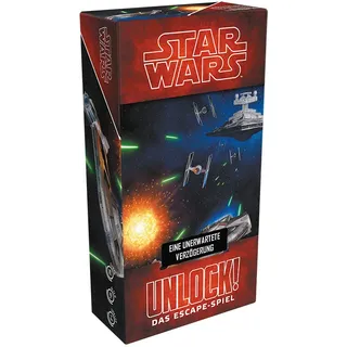 Asmodee Unlock! Star Wars: Eine unerwartete Verzögerung, Kartenspiel, Kartenaust