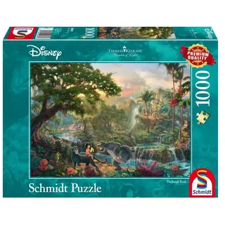 Schmidt Spiele - Puzzle - Disney Dschungelbuch, 1000 Teile