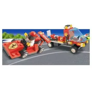 Lego Ferrari mit Shell Transporter 1253