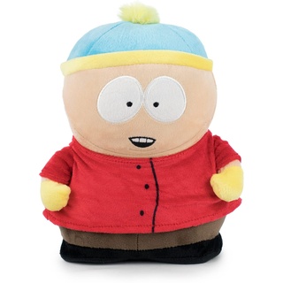 Play by Play Plüschfigur der Figuren von South Park – Stan, Kenny, Cartman, Kyle – 25 cm – Super Soft Qualität (Cartman)