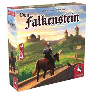Pegasus Spiele Spiel, Familienspiel 51983G - Von Falkenstein, Brettspiel, für 2-6 Spieler,... bunt