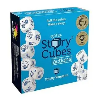 ASMD0060 - Story Cubes: Actions - Würfelspiel, für 1-12 Spieler, ab 6 Jahren