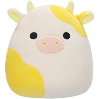 Squishmallows SQCR05402 - Bodie die Kuh 19 cm, offizielles Jazwares Plüsch, superweiches Kuscheltier