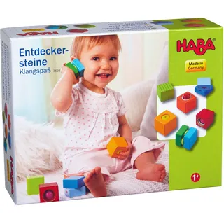 Haba Spielbausteine Kleinkindwelt Bau- und Entdeckersteine Klangspaß 1007628001