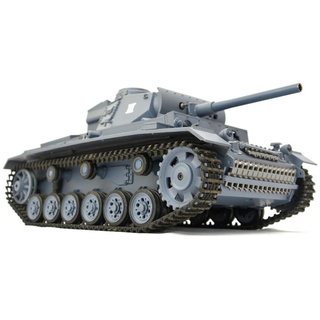 TPFLiving RC-Panzer Kampfwagen III V7.0 mit Schussfunktion - Sound und Rauch - Maßstab: 1:16