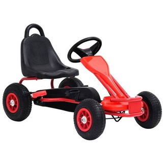 vidaXL Pedal Go-Kart mit Luftreifen Rot