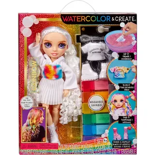 MGA ENTERTAINMENT Babypuppe MGA Entertainment Rainbow High Watercolor & Create