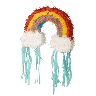 Smiffys Regenbogen-Piñata, mehrfarbig, 36x28cm