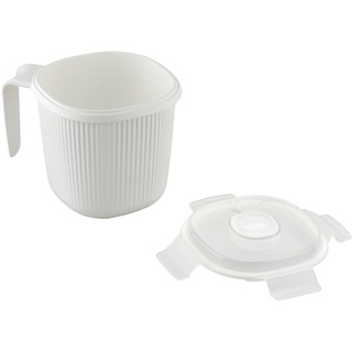 CARE + PROTECT Milch- und Suppenwärmer für die Mikrowelle; idealer Behälter zum Kochen oder Erhitzen flüssiger Lebensmittel, BPA-frei, 0,7 l