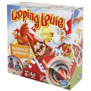 Hasbro 15692398 Looping Louie Kinderspiel, lustiges 3D Partyspiel für Kindergeburtstage, unterhaltsames Gesellschafts- & Familienspiel, für Kinder & Erwachsene, 2-4 Spieler, ab 4 Jahren