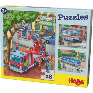 HABA - Puzzles Polizei, Feuerwehr und Co.