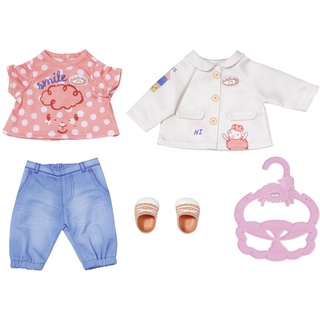 Baby Annabell Puppenkleidung Little Spieloutfit blau|bunt|rosa