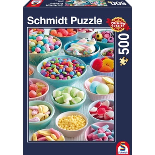 Schmidt Spiele Puzzle 58284 - Puzzle 500 Teile, Süße Leckereien