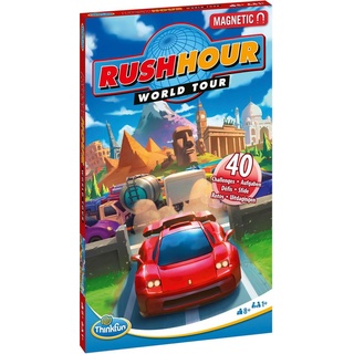 Thinkfun® Spiel, Familienspiel Logikspiel Rush Hour World Tour 76544