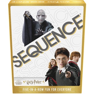 Sequence Harry Potter - Ein Brettspiel Für Kinder und Erwachsene Ab 7 Jahren - Strategisches Kartenspiel Mit Spannenden Wendungen - Pädagogisches Gesellschaftsspiel Für 2-12 Spieler