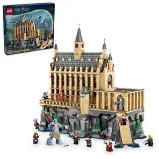 LEGO Harry Potter Schloss Hogwarts: Die große Halle, Schloss Spielzeug Spielset mit 11 Minifiguren, Harry Potter Sammlerstück, magisches Geschenk für Jungen, Mädchen oder jeden Fan, Harry Potter