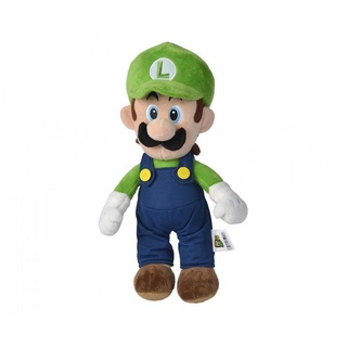 SIMBA Plüschfigur Super Mario Luigi, 30 cm Stofffigur Spielfigur Kuscheltier blau|grün