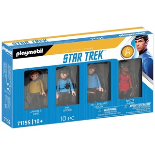 PLAYMOBIL Star Trek 71155 -Figurenset, 4 Sammelfiguren für Fans und Kinder ab 10 Jahren