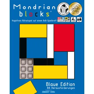 Smart Egg Toy - Mondrian blocks Blaue Edition von Laszlo Gergely / Smart Egg Toy / Spiele (außer Software)