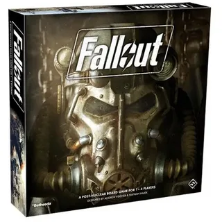 Fantasy Flight Games Spiel, Familienspiel FFGD0161 - Fallout Grundspiel - Das Brettspiel, 1-4..., Strategiespiel bunt