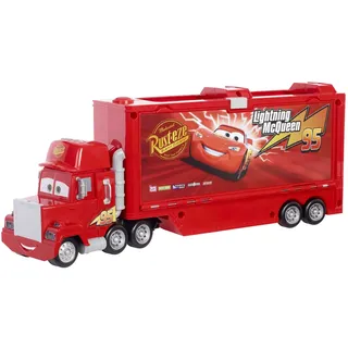 ​Disney and Pixar’s Cars Track Talkers Mack, Lightning McQueen’s Hauler, Lights and Sounds Car Carrier, Gift for Kids Ages 3 Years and Older