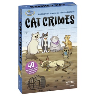 Thinkfun® Spiel, ThinkFun Familienspiel Detektivspiel Cat CrimesTM 76366