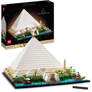 LEGO® Konstruktionsspielsteine Cheops-Pyramide (21058), LEGO® Architecture, (1476 St), Made in Europe bunt