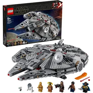 LEGO® Star Wars 75257 Millennium Falcon Raumschiff Bau Set Konstruktionsspielsteine, (Set, 1351 St)