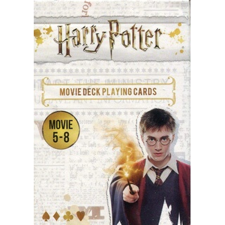 Cartamundi 108174128b Harry Potter Spielkarten (Filme 5-8),