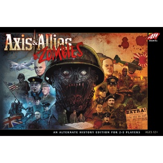 Avalon Hill / Wizards of the Coast: Axis & Allies and Zombies - Brettspiel, Englisch