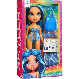 Rainbow High Swim & Style  Fashion Doll- Skyler (Blue)