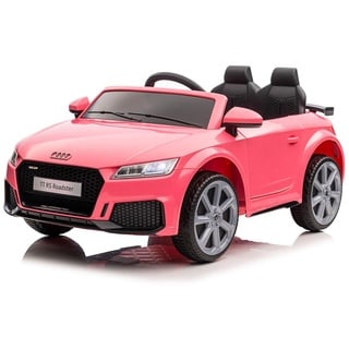 Kinder Elektro Auto Audi Tt Rs Cabrio mit Fernbedienung Usb und Mp3 Anschluss 2x30W Motoren und 12V