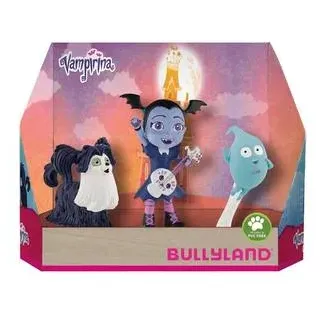 Bullyland 13124 - Walt Disney, Vampirina, Ghoul Girls Vampirina, Demi und Wolfie, 3tlg, Spielfigurenset